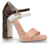 'Matchmake' Sandals - Blush