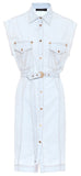 Denim Dress with Baroque Back | DESIGNER INSPIRED FASHIONS