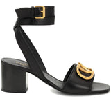 Go Logo Leather Sandals | DESIGNER INSPIRED FASHIONS