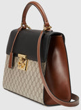 GG Supreme Top-Handle Satchel Bag Beige - DESIGNER INSPIRED FASHIONS