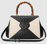 Queen Margaret Quilted Leather Top Handle Bag - DESIGNER INSPIRED FASHIONS