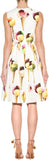 Gelato Printed Dress in White - DESIGNER INSPIRED FASHIONS