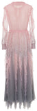 Ombre Ruffle Midi Dress