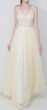 Long Sequin Tulle Gown - DESIGNER INSPIRED FASHIONS