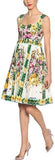 Bouquet Printed Dress - DESIGNER INSPIRED FASHIONS