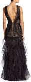 'Vivica' Black Tulle Gown - DESIGNER INSPIRED FASHIONS