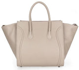 Medium Phantom Luggage Bag, Beige - DESIGNER INSPIRED FASHIONS