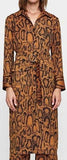 Long Snake Print Shirt