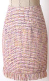 Fringed Tweed Suit