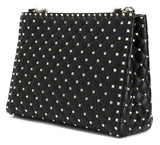 Rockstud Spike Shopping Bag, Black