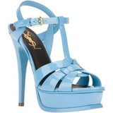 Tribute Patent Sandal-Light Blue - DESIGNER INSPIRED FASHIONS