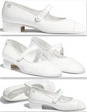 Mary Jane Calfskin Pumps