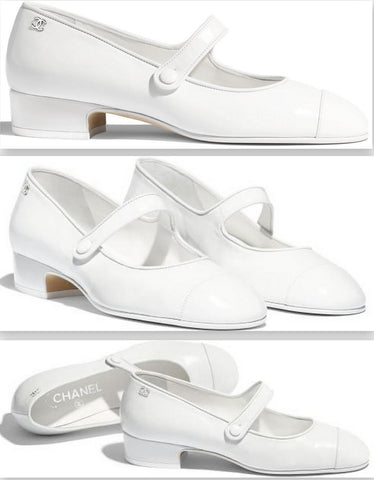 Mary Jane Calfskin Pumps