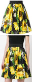 Sunflower Print Skirt