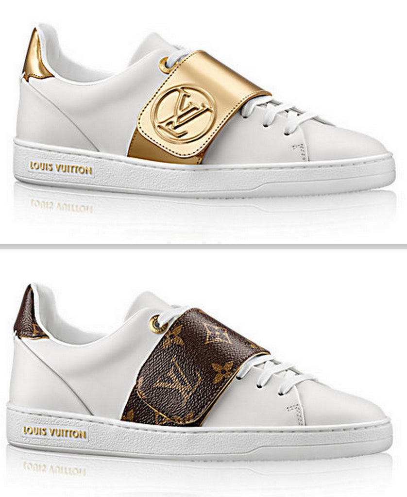 'Frontrow' Sneaker - Gold or Monogram - DESIGNER INSPIRED FASHIONS