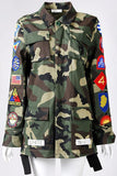 Patch Army Jacket - DESIGNER INSPIRED FASHIONS