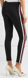 Striped Jersey Skinny Pants - DESIGNER INSPIRED FASHIONS
