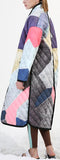 Quilted Reversible Down-Fill Coat