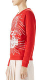 Crest Embellished Sweatshirt