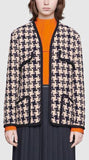 Houndstooth Tweed Jacket | DESIGNER INSPIRED FASHIONS
