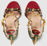 'Malin' Spike Leather Sandals - DESIGNER INSPIRED FASHIONS