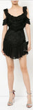 'Lovebirds' Dress, Black