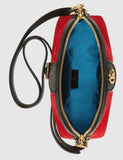 Ophidia Small Shoulder Bag - Red, Chestnut Brown or Black