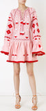Fringed Mini Boho Tunic Dress - DESIGNER INSPIRED FASHIONS