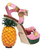 'Kiera' Pineapple Cady Sandals - DESIGNER INSPIRED FASHIONS