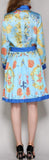 Shell Printed Shirt & Skirt Set
