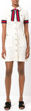 'GG Web Trim' Lace Shirt Dress - DESIGNER INSPIRED FASHIONS