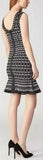 Jacquard Knit Mini Dress