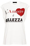 'Bellezza' Printed T-shirt & 'Amore' Printed Midi Skirt | DESIGNER INSPIRED FASHIONS