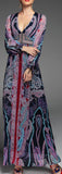Paisley Print Maxi Dress - DESIGNER INSPIRED FASHIONS