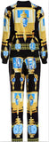 Printed Zip Jacket and Pant Set