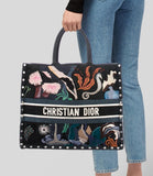 Suede Earth Book Tote