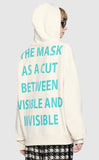 'Manifesto' Oversize Sweatshirt, White | DESIGNER INSPIRED FASHIONS