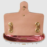 GG Marmont Matelass̩ Mini Bag, Silver