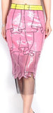 'Tromp l’oeil' Ruffled Effect Sequined Tulle skirt - DESIGNER INSPIRED FASHIONS