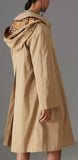 Detachable Hood Tropical Gabardine Car Coat