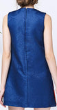 Embellished Printed Shift Dress