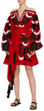 'Viburnum' Red Mini Dress