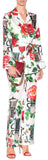 Print Silk Pajama Set