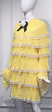 Floral Print Chiffon Dress