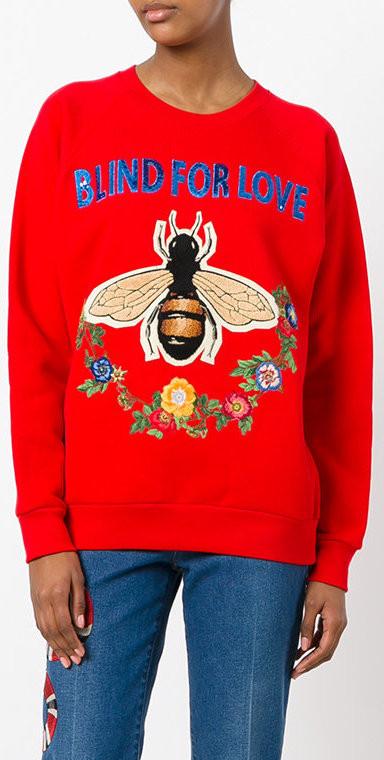 'Blind for Love' Sweatshirt - DESIGNER INSPIRED FASHIONS