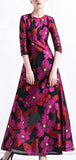 Floral Print Maxi Dress