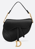 Saddle Calfskin Bag - White or Black