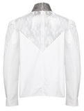 Crystal-Neck Blouse