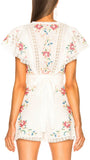 'Laelia' Embroidered Top and Short Set