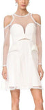 Poppy Dress in White - DESIGNER INSPIRED FASHIONS